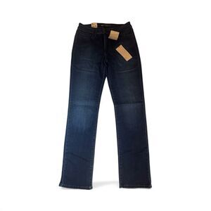 NWT Levi’s Women’s Straight Leg Jeans Size 8 Blue Denim Classic Mid Rise Dark